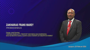 Read more about the article ZAKHARIAS F. MAREY : URUPIAH ENAKUA PT. FREEPORT INDONESIA DAN DAMPAKNYA BAGI KEHIDUPAN SOSIAL BUDAYA SUKU KAMORO DI KABUPATEN MIMIKA