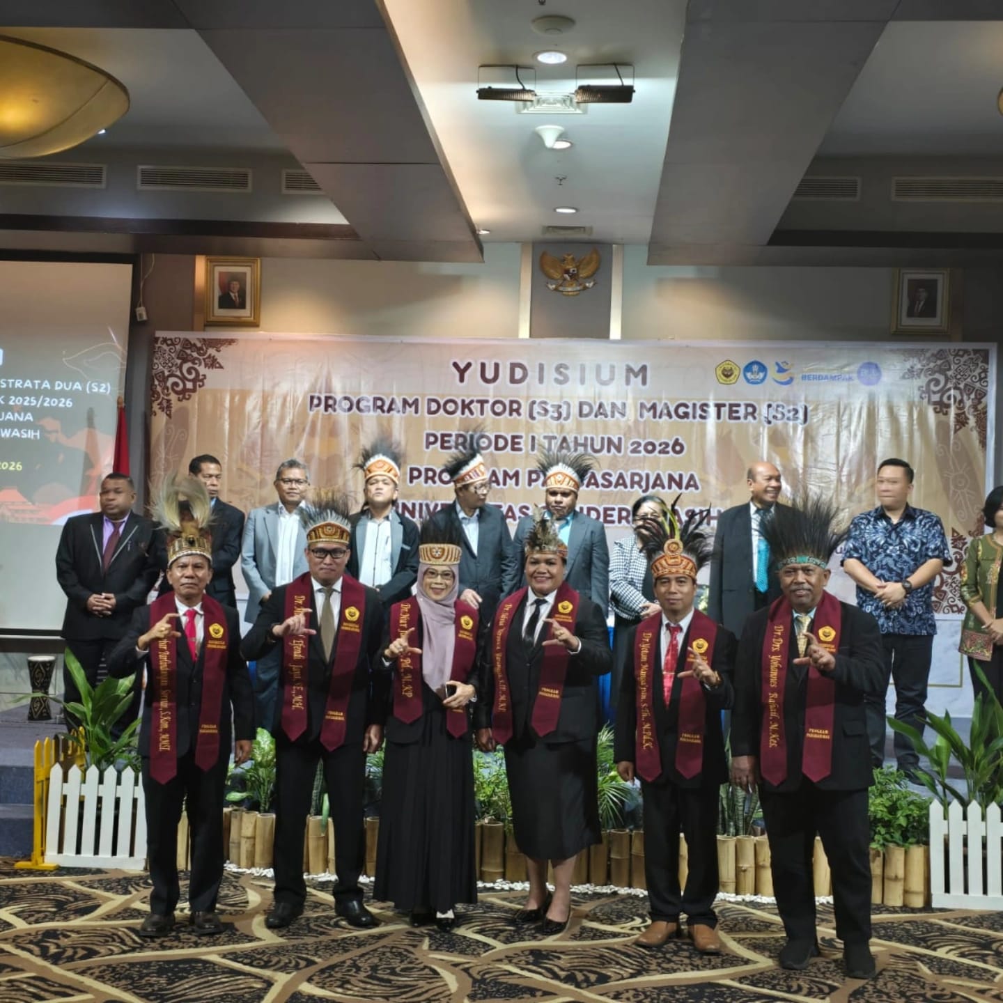 Yudisium Mahasiswa Program Doktor Ilmu Sosial Periode I Tahun Akademik 2025/2026 Tahun 2026