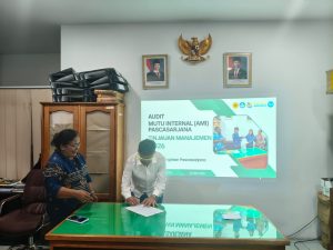 Rapat Tinjauan Manajemen Program Pascasarjana Tindak Lanjuti Hasil Audit Mutu Internal LPMPP Uncen
